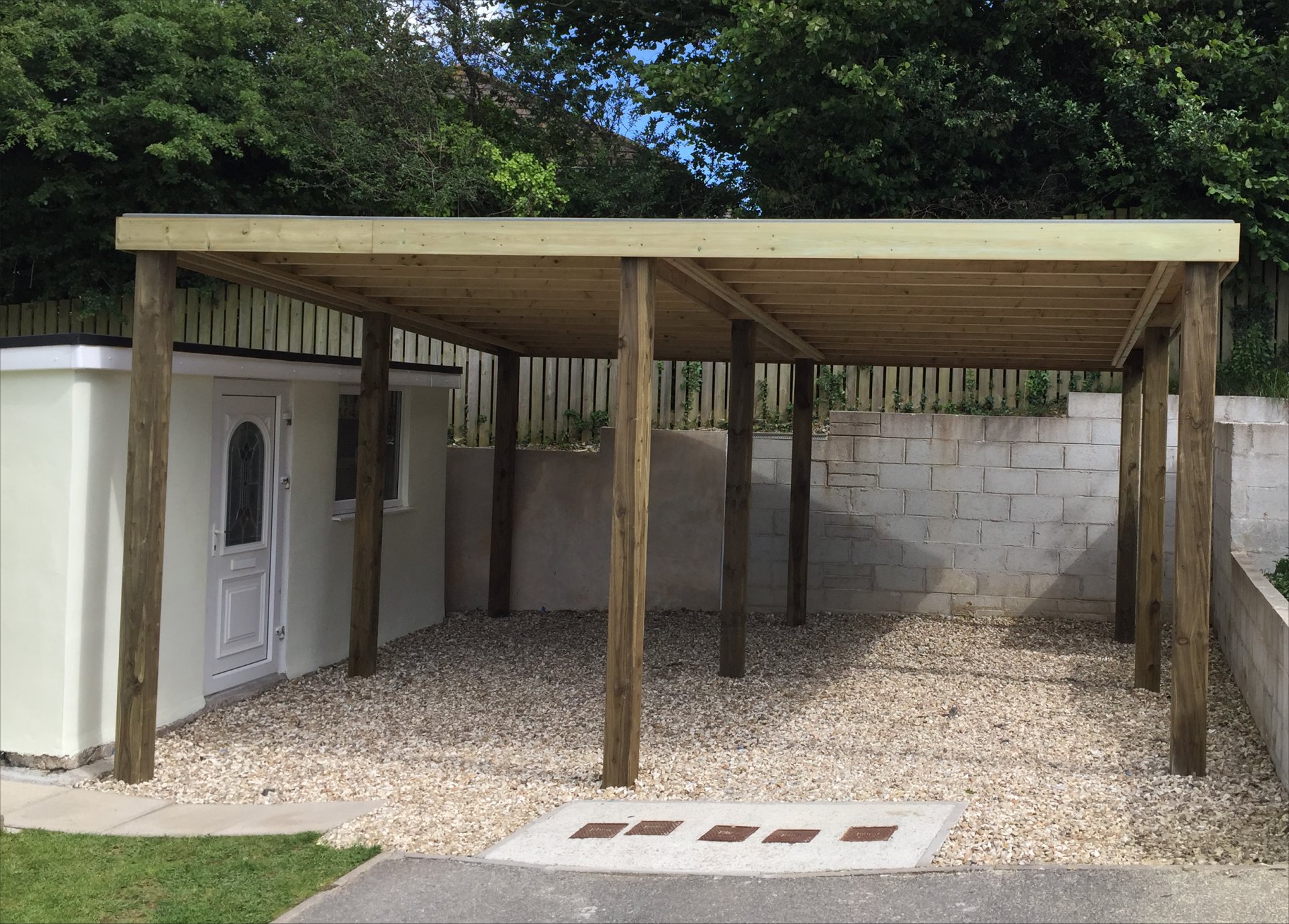 Car Port / Hard Stand A Letcher Construction and Plumbing